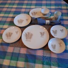 4 Sets of Gold Bamboo by Fukagawa 901 Dinnerware. 40 Pieces Total Mult Available picture
