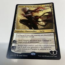 MTG Sorin, Vengeful Bloodlord - War Of The Spark - Multicoloured Rare Card picture