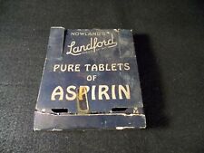 Vintage (1930's/40's) Landford Aspirin Counter Display w/10 FULL Boxes Aspirin picture