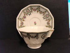 Vintage Nymphenburg Porcelain, Demitasse Espresso Demi Cup & Saucer Set picture