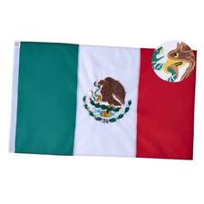  Mexican flag 3x5 FT Outdoor - Heavy Duty 240D Oxford Polyester Mexican-3x5 ft picture