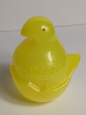 2007 Plastic Yellow Easter Peeps Candy Container 6