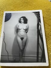 Antique “French Postcard”  Nude Beauty original 1910-1920s photo picture