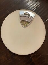 Vintage Brearley Company Counselor White With Gold Specks Bathroom Scale Works picture