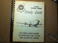 Vietnam War 1966 USAF C-124 Globemaster II Flight Crew Study Guide Tinker AFB picture