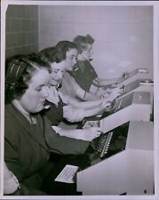LG844 1952 Original George Hoyt Photo JOHN HANCOCK GIRLS Switchboard Operators picture