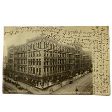 Antique Postcard Syndicate, Minneapolis Cloaks Goods Building 1907 Postmark picture