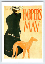 May 1897 Harper's Magazine Edward Penfield Reprint Postcard BRL18 picture