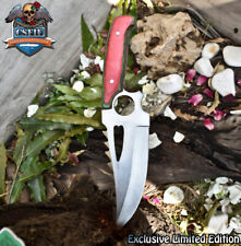 CSFIF Handmade Hunting Skinner Knife 440C Steel Hard Wood EDC Limited Edition picture