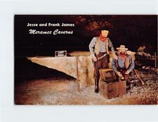 Postcard Replicas of Jesse & Frank James Meramec Caverns Stanton Missouri USA picture
