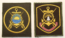 2 Current Russian Navy Pacific & Northern Fleet shoulder sleeve insignia patches picture