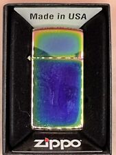 2016 Spectrum Rainbow Slim Zippo Lighter picture