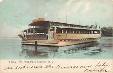 LP22 Charlotte New York Ferry Boat 1910 Postcard picture