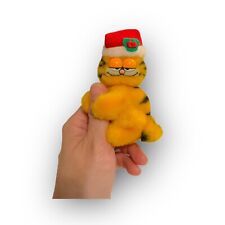 Vintage Christmas Garfield Hugger Pincher Gripper Toy Clip 1981 Dakin picture