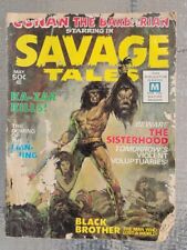SAVAGE TALES #1 FR/GD Complete Conan 1st Man-Thing Marvel Comics Magazine 1971  picture