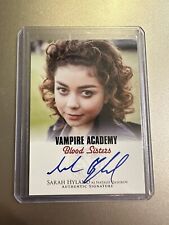 2014 Leaf Sarah Hyland Auto Vampire Academy Blood Sisters Modern Family On Card picture