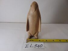 Vintage Hand Carved Wood Penguin 5