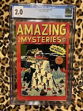 Amazing Mysteries #32 1949 Timely  1st Marvel Horror Comic CGC 2.0 picture