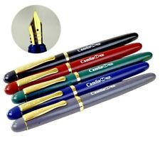 Vintage fountain pens Camlin India eyedropper - 5 pens pack - Buttery Fine nib picture