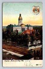 Jefferson City MO-Missouri, Capitol, Antique, Vintage c1907 Souvenir Postcard picture