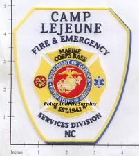 North Carolina - Camp LeJeune Fire & Emergency Services NC Fire Dept Patch USMC picture