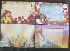 Tokyo Disneyland Princess Belle Envelopes Vintage Beauty And The Beast Lumiere picture