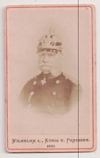 Vintage CDV Kaiser Wilhelm I Emperor of Germany King of Prussia picture