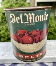 Vintage Del Monte Beets Can picture