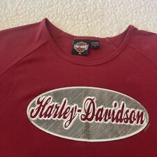 Ladies Maroon XL Harley Davidson T-Shirt  picture