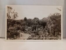 RPPC Photo Postcard Thompson Arboretum, Superior Arizona 3.5