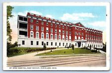 Cleveland OH Ohio Postcard Mt. Sinai Hospital East 105th St c1921 picture