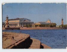 Postcard On the Panorama of the Spit of Vasilyevsky Island, Russia picture