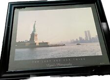 Statue Of Liberty And Twin Towers Photo picture