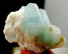 11 Gram Lovely Aquamarine Crystal On Feldspar @ Skardu Pakistan picture