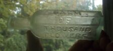 Early Hinge Mold BALM OF A THOUSAND FLOWERS ~ Privy Dug ~ Civil War Era ~ Nice picture