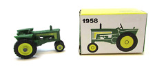 Vintage USA John Deere 566 Diecast Ertl Toy 1958 730 Row Tractor w Original Box picture