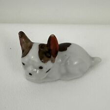 Vintage French Bulldog Porcelain Figurine  Japan picture