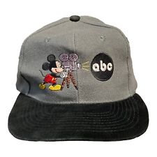 Disney ABC Merger Promotional Products Snapback Vintage 90s Hat  picture
