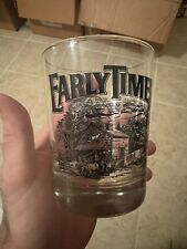 Vintage Rare Early Times Whiskey Giant Jigger Bourbon Glass Louisville KY picture