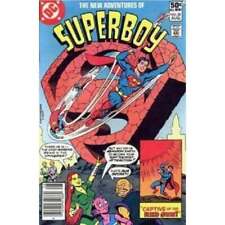 New Adventures of Superboy #20 Newsstand in Fine condition. DC comics [j^ picture