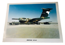 Large Card Picture Boeing YC-14 Aircraft  28x21cm Plane Rare Vintage Flying ra picture
