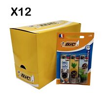 12 X 3pack BIC Lighters. Total Of 36 Large BIC Lighters.  picture