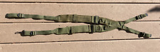WWII US ARMY M1945 M45 Combat Field Web Gear Equipment Suspenders Military picture