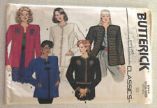 BUTTERICK Classic pattern 6954 Jacket 5 styles 2 length Miss size 10 Vintage picture