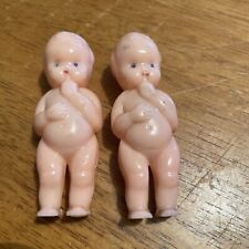 Vintage Banner & Best 1950’s Salt &Pepper Shakers Dolls Marked USA Cutie Granny picture