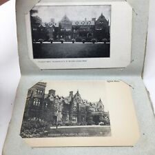 Set of 12 Antique 1906 Black and White Postcards Massachusetts Travel  picture