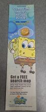 Spongebob Squarepants Lost Krabby Patties Walmart 2003 Print Ad 2x11  picture