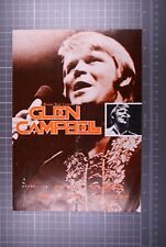 Glen Campbell Flyer Original Vintage Japan Tour Promotion 1974 picture