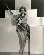 1920s-40s ACTRESS LILLIAN BOND SHORT SKIRT LEGGY BAREFOOT 8x10 PHOTO A-LBON picture