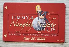 Las Vegas Palms Jimmy's Naughty Nighty Nite IV Casino Room Key  picture